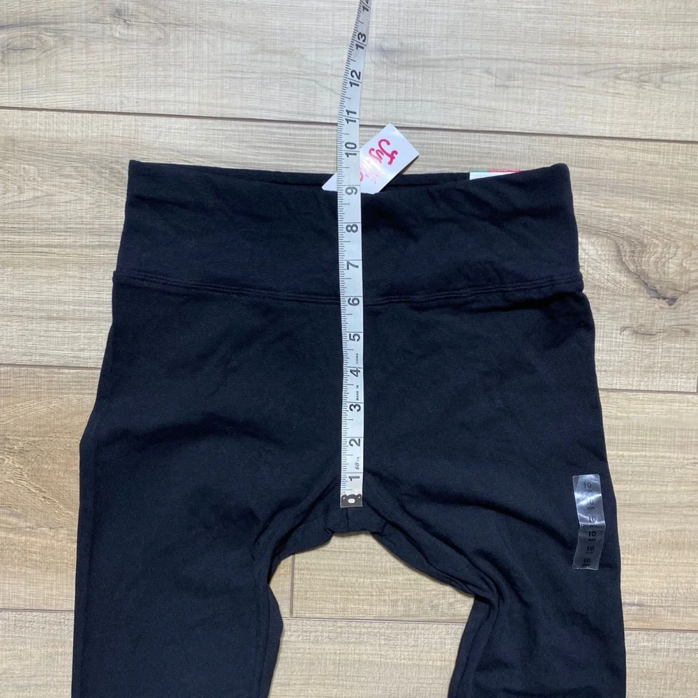 Justice Girls Leggings‎ Full Length Elastic Waistband Size 10 Black